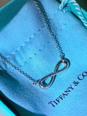 Tiffany & Co. Silver Infinity Necklace